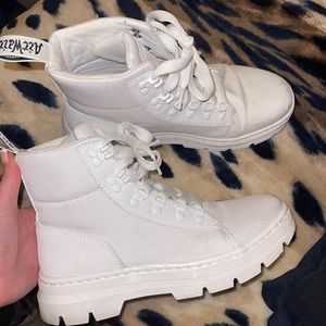 White Airwait Doc Martens